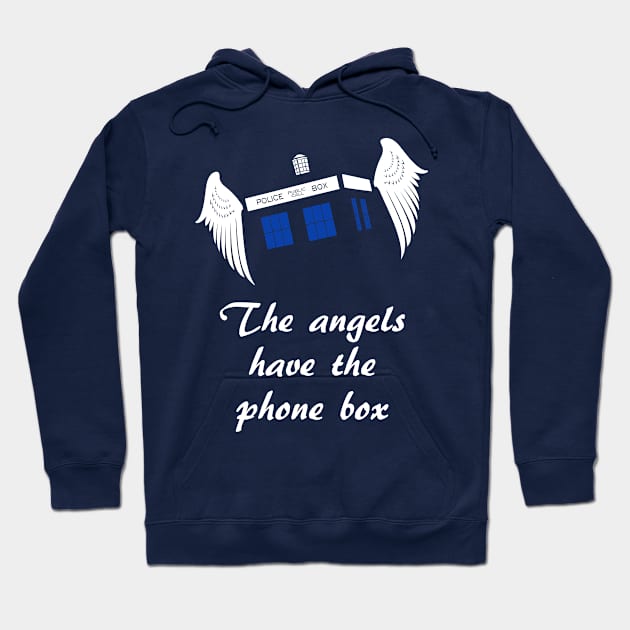 Angels box Hoodie by quinnsnake